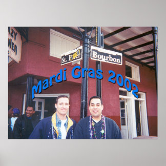 Poster Mardi Gras 2002