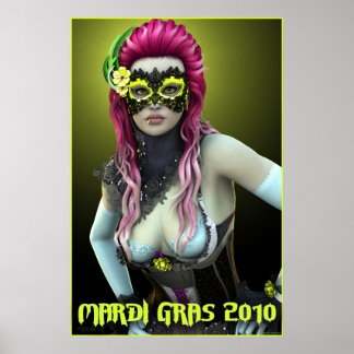 Poster Mardi Gras 2010