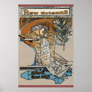 Poster Mardi Gras 2018