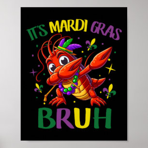Poster Mardi Gras Bruh