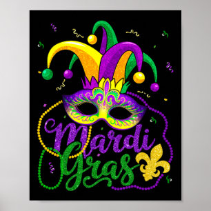 Poster Mardi Gras Chemises Pour Femmes Enfants Hommes Per
