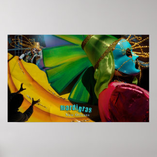 Poster Mardi Gras Parade