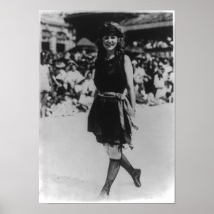 Poster Margaret Gorman, Première MISS AMERICA