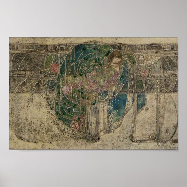 Poster Margaret Macdonald La Princesse Dormante Glasgow S (Devant)