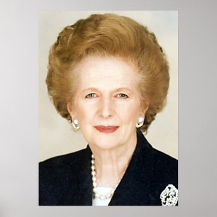 Poster Margaret Thatcher The Iron Lady