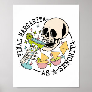 Poster Margarita Finale Comme Épouse D'Équipe De Crâne Se