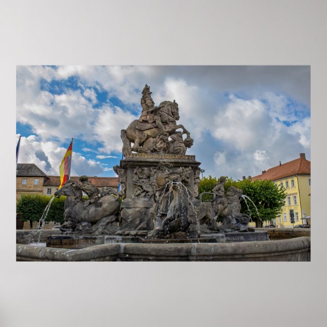 Poster Margrave Fountain (Devant)