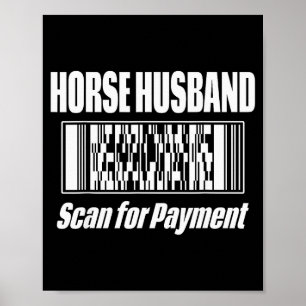 Poster Mari éleveur de chevaux 