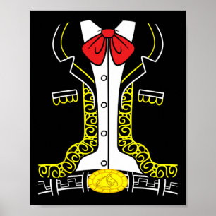 Poster Mariachi Mexicaine Funny Cinco De Mayo