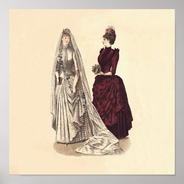 Poster Mariage Antique (Devant)