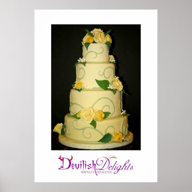 Poster mariage Cake (Devant)