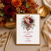 Mariage classique automnal avec verdure et décorat