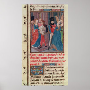 Poster Mariage de Baldwin VI et Marie