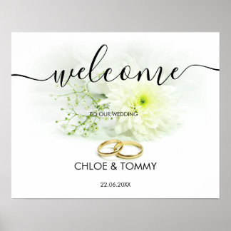 Poster Mariage de bienvenue Bannière