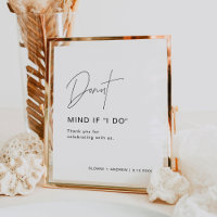 Mariage de Donut HARLOW Signer Donut Minut Si je l