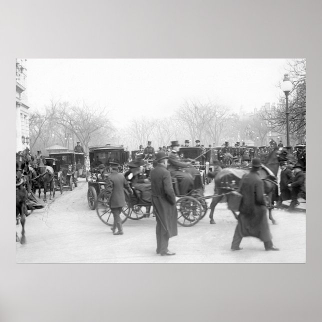 Poster Mariage de haute classe, 1908 (Devant)
