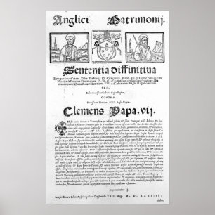Poster Mariage de Henri VIII et Catherine d'Aragon