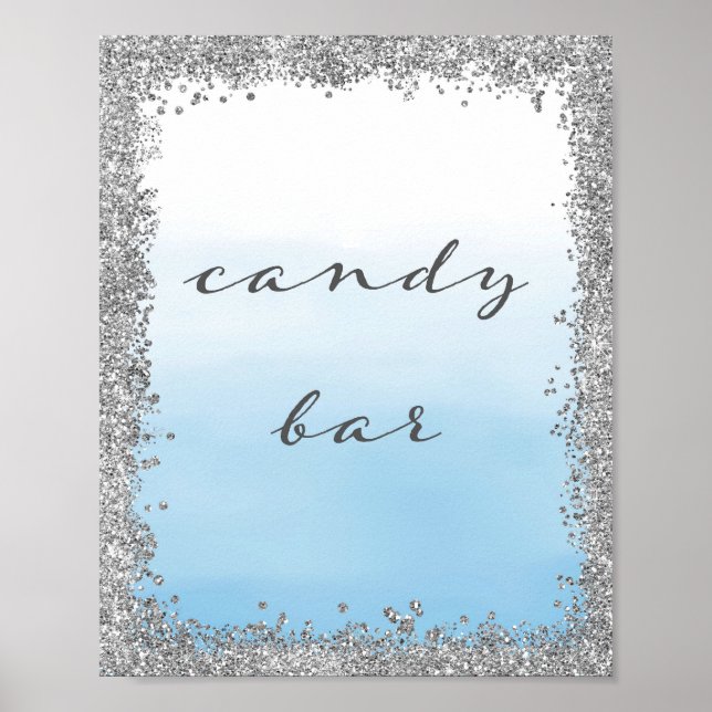 Poster Mariage de la barre d'argent et de bonbons  (Devant)