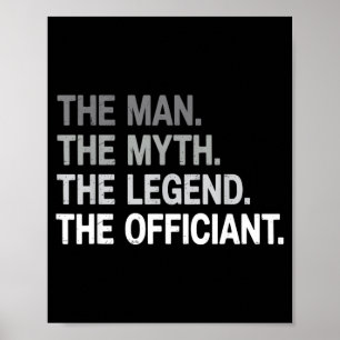 Poster Mariage de l'agent gouvernemental marié l'homme