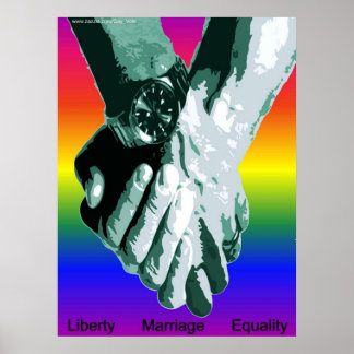 Poster Mariage de liberté