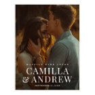 Mariage élégant photo moderne