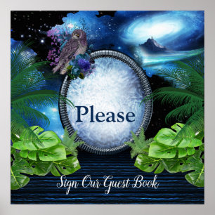 Poster Mariage Galaxy Portal