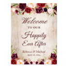 Mariage Heureux Jamais Après Rustique Bourgogne Fl