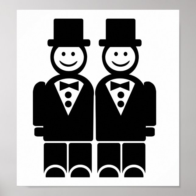 Poster Mariage homosexuel (Devant)