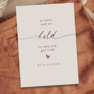 Poster Mariage Moderne Pour Avoir Et Tenir Un Signe De Bo