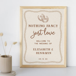 Poster Mariage Occidental Rien de Fantaisiste Juste de l'