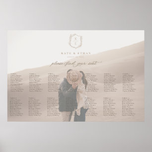 Poster Mariage photo de la crête botanique