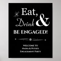 Mariage Retro Manger Boire S'amuser Fiançailles