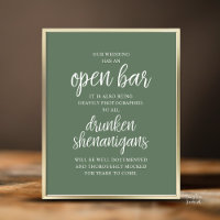 Mariage Rustique Bar Ouvert, Frasques d'Ivrognes
