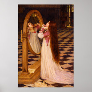Poster Mariana dans le Sud par John William Waterhouse