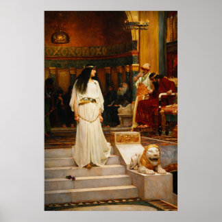 Poster Marianne quittant le siège du jugement d'Hérode