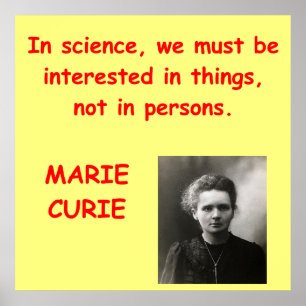 Poster Marie Curie