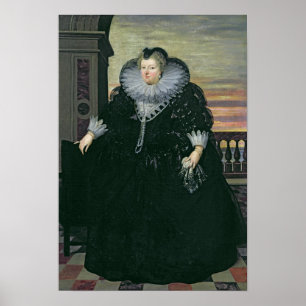 Poster Marie de Medici Reine de France, 1617