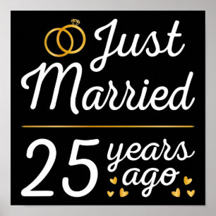 Poster Marié Il Y A 25 Ans