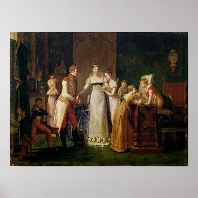 Poster Marie-Louise Autriche Soumission d'adieu (Devant)