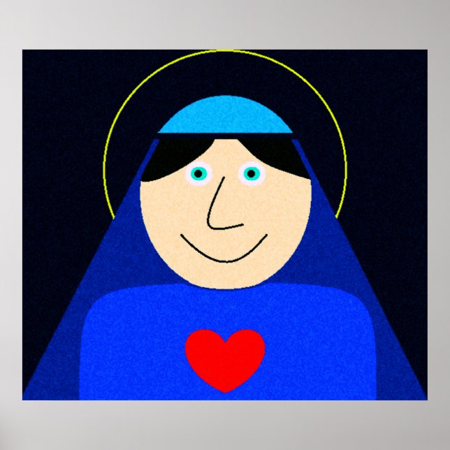Poster Marie Mère de Dieu (Devant)