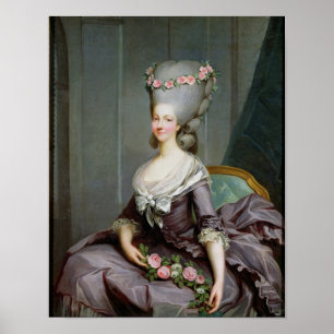 Poster Marie-Therese de Savoie-Carignan Princesse