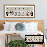 MARIED 7 Photo Collage photo naturel et noir