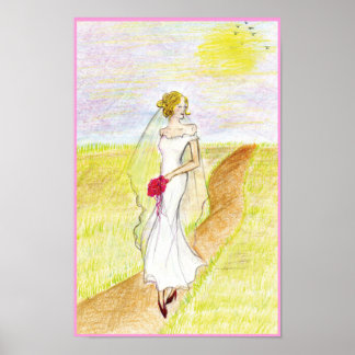 Poster Mariée d'été de Marie L.