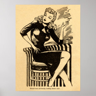 Poster Mariel se sentait évidemment meilleur maintenant…