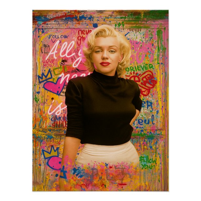 Poster Marilyn (Devant)