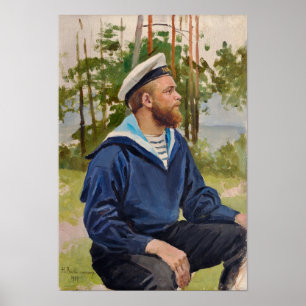 Poster Marin par Backmansson