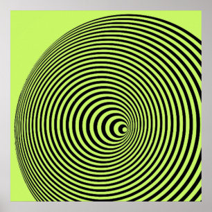 Poster Marina Apollonio Imprimer (Vert)