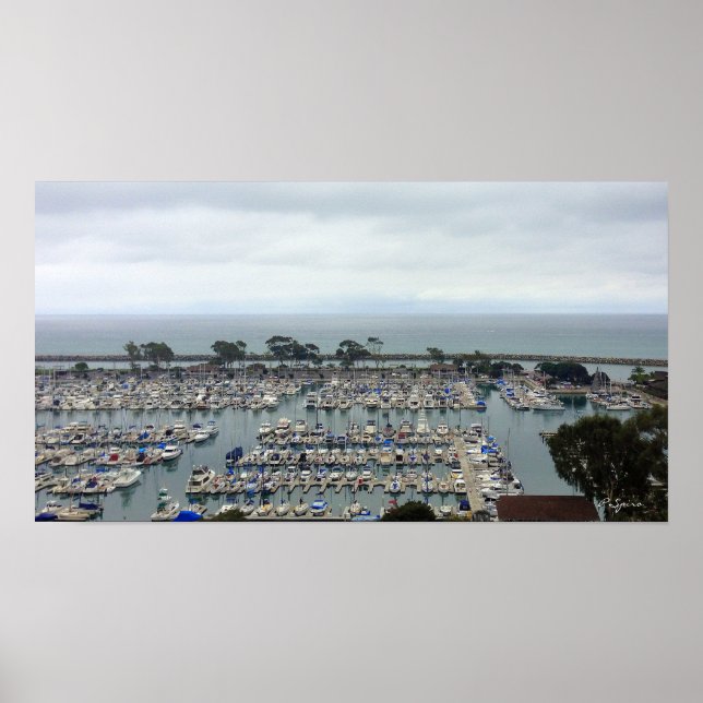 Poster Marina de Dana Point (Devant)