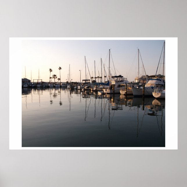 Poster Marina de Dunedin en Floride (Devant)