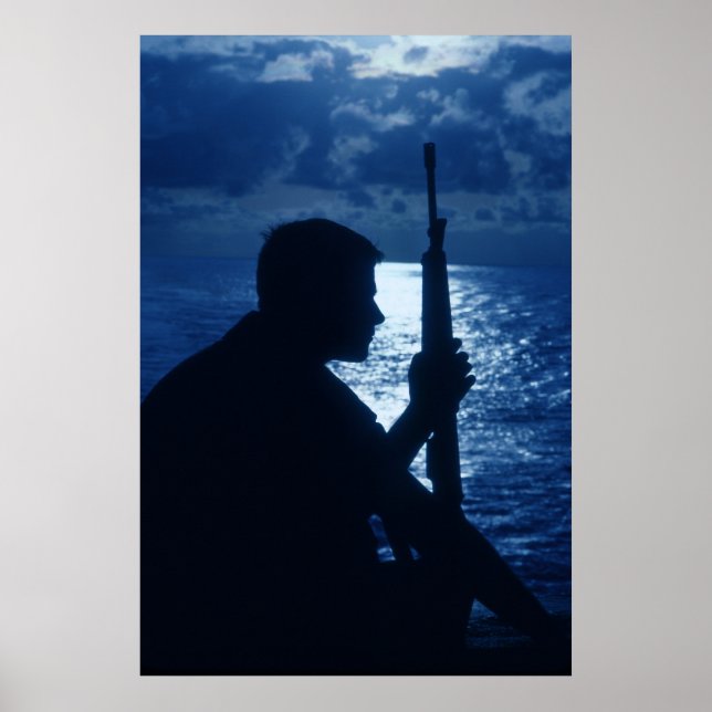 Poster Marine américaine (Devant)